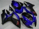 Custom 2006-2007 Blue Black Suzuki GSXR 600/750 Motorbike Fairing Kits Custom 2006-2007 Blue Black Suzuki GSXR 600/750 Motorbike Fairing Kits