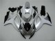 Custom 2006-2007 Silver Suzuki GSXR 600/750 Motorcycle Fairings Kits Custom 2006-2007 Silver Suzuki GSXR 600/750 Motorcycle Fairings Kits