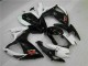 Custom 2006-2007 White Black Suzuki GSXR 600/750 Motorcycle Fairings Kit Custom 2006-2007 White Black Suzuki GSXR 600/750 Motorcycle Fairings Kit