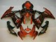 Aftermarket 2006-2007 Red Suzuki GSXR 600/750 Motorbike Fairings