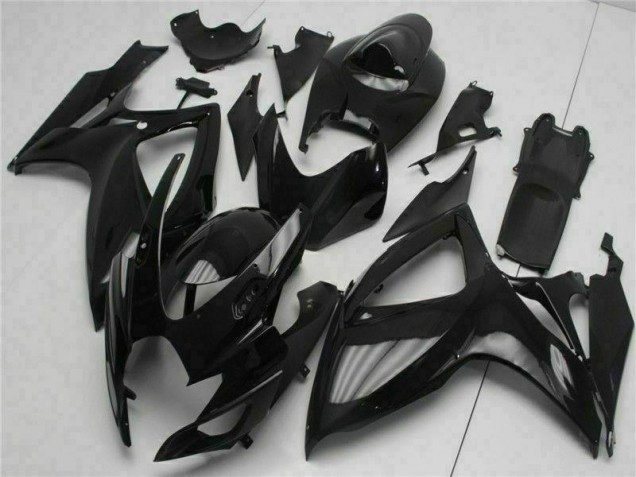 Custom 2006-2007 Black Suzuki GSXR 600/750 Bike Fairing Kit Custom 2006-2007 Black Suzuki GSXR 600/750 Bike Fairing Kit