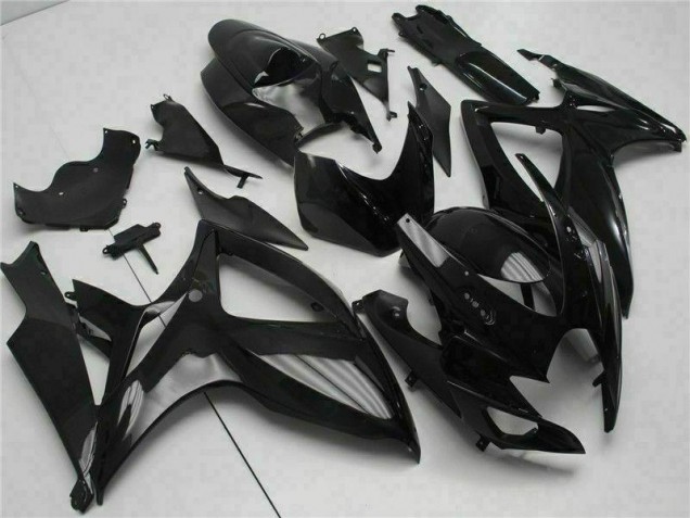 Custom 2006-2007 Black Suzuki GSXR 600/750 Bike Fairing Kit Custom 2006-2007 Black Suzuki GSXR 600/750 Bike Fairing Kit