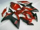 Custom 2006-2007 Red Black Suzuki GSXR 600/750 Motorcycle Bodywork Custom 2006-2007 Red Black Suzuki GSXR 600/750 Motorcycle Bodywork