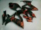 Custom 2006-2007 Black Suzuki GSXR 600/750 Motorcycle Fairings Kits