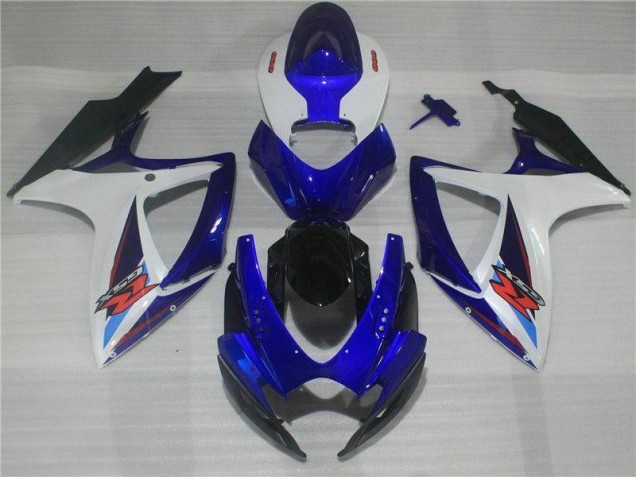Custom 2006-2007 Blue Suzuki GSXR 600/750 Moto Fairings Custom 2006-2007 Blue Suzuki GSXR 600/750 Moto Fairings