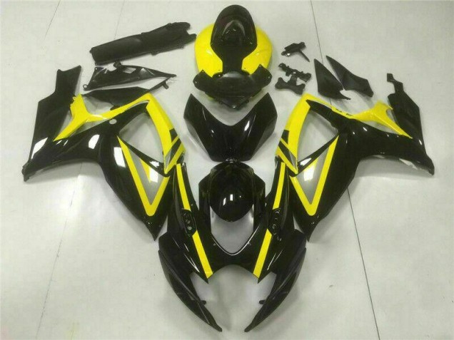 Custom 2006-2007 Black Suzuki GSXR 600/750 Replacement Fairings Custom 2006-2007 Black Suzuki GSXR 600/750 Replacement Fairings