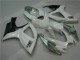 Custom 2006-2007 White Silver Suzuki GSXR 600/750 Motorcycle Fairing Kit Custom 2006-2007 White Silver Suzuki GSXR 600/750 Motorcycle Fairing Kit