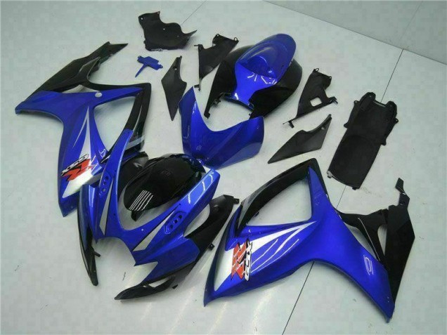 Custom 2006-2007 Blue Suzuki GSXR 600/750 Bike Fairings Custom 2006-2007 Blue Suzuki GSXR 600/750 Bike Fairings