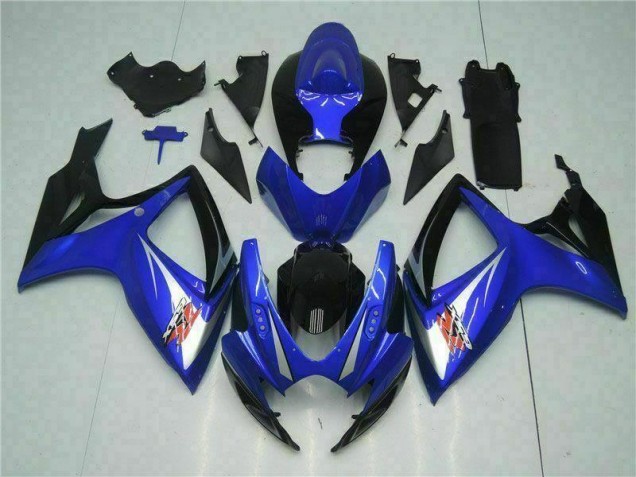 Custom 2006-2007 Blue Suzuki GSXR 600/750 Bike Fairings Custom 2006-2007 Blue Suzuki GSXR 600/750 Bike Fairings