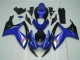 Custom 2006-2007 Blue Suzuki GSXR 600/750 Bike Fairings Custom 2006-2007 Blue Suzuki GSXR 600/750 Bike Fairings