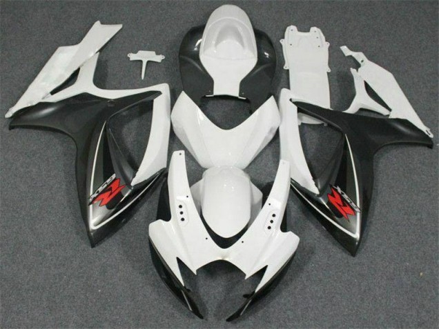 Custom 2006-2007 White Suzuki GSXR 600/750 Motorcycle Fairing Kits Custom 2006-2007 White Suzuki GSXR 600/750 Motorcycle Fairing Kits