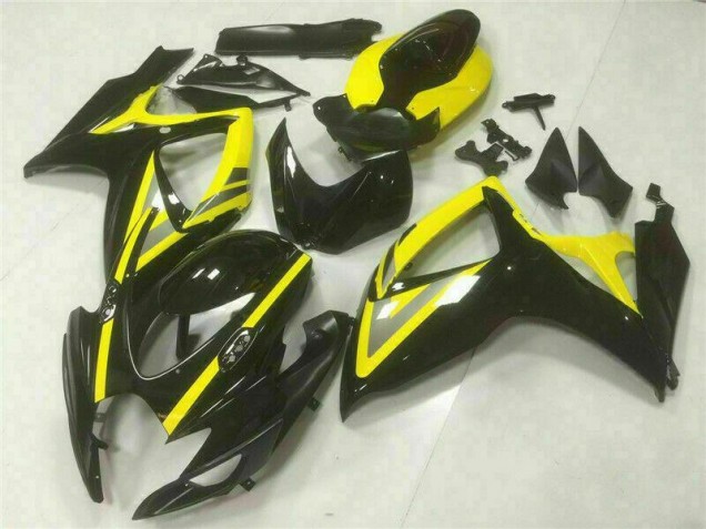 Custom 2006-2007 Black Suzuki GSXR 600/750 Bike Fairings Custom 2006-2007 Black Suzuki GSXR 600/750 Bike Fairings