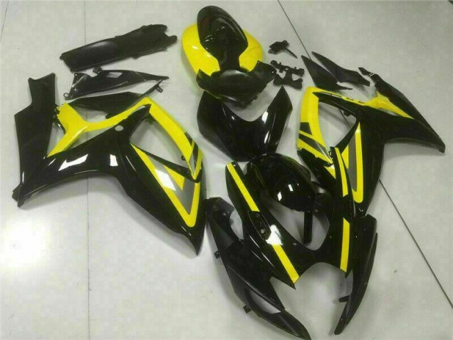 Custom 2006-2007 Black Suzuki GSXR 600/750 Bike Fairings Custom 2006-2007 Black Suzuki GSXR 600/750 Bike Fairings
