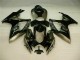Custom 2006-2007 Black Grey Suzuki GSXR 600/750 Motorcycle Replacement Fairings Custom 2006-2007 Black Grey Suzuki GSXR 600/750 Motorcycle Replacement Fairings