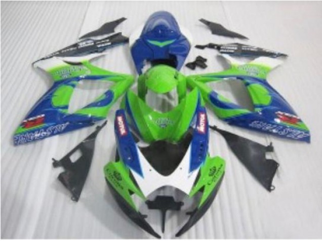 Aftermarket 2006-2007 Blue Green Suzuki GSXR 600/750 Motor Fairings