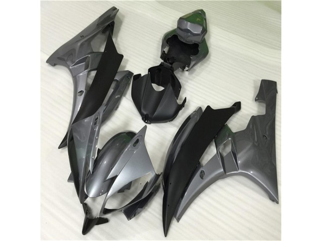Custom 2006-2007 Grey Black Yamaha YZF R6 Bike Fairing Kit Custom 2006-2007 Grey Black Yamaha YZF R6 Bike Fairing Kit