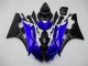 Custom 2006-2007 Blue Black Yamaha YZF R6 Motorcycle Replacement Fairings & Bodywork Custom 2006-2007 Blue Black Yamaha YZF R6 Motorcycle Replacement Fairings & Bodywork