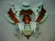 Custom 2006-2007 White Brown Yamaha YZF R6 Motorcylce Fairings Custom 2006-2007 White Brown Yamaha YZF R6 Motorcylce Fairings