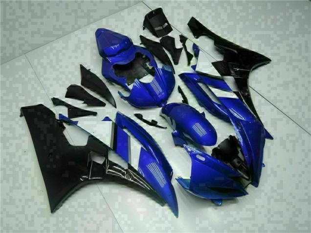 Custom 2006-2007 Blue Black Yamaha YZF R6 Motorcycle Fairing Kit Custom 2006-2007 Blue Black Yamaha YZF R6 Motorcycle Fairing Kit