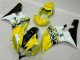 Custom 2006-2007 Yellow White Black Yamaha YZF R6 Motorcylce Fairings Custom 2006-2007 Yellow White Black Yamaha YZF R6 Motorcylce Fairings