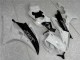 Custom 2006-2007 White Black Yamaha YZF R6 Bike Fairings Custom 2006-2007 White Black Yamaha YZF R6 Bike Fairings