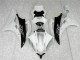 Custom 2006-2007 White Black Yamaha YZF R6 Bike Fairings Custom 2006-2007 White Black Yamaha YZF R6 Bike Fairings