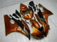 Custom 2006-2007 Orange Yamaha YZF R6 Motorbike Fairing Kits Custom 2006-2007 Orange Yamaha YZF R6 Motorbike Fairing Kits