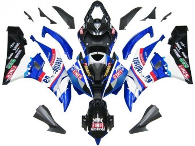 Aftermarket 2006-2007 Blue Black Sterilgard Yamaha YZF R6 Motorbike Fairing