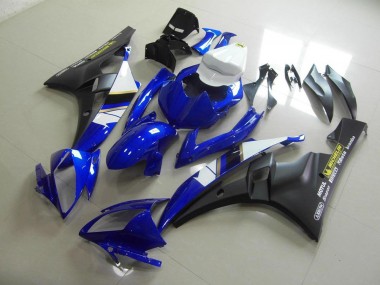 Custom 2006-2007 Blue Yamaha YZF R6 Motorbike Fairing