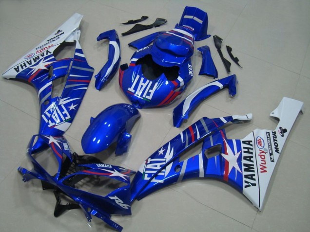 Custom 2006-2007 Fiat Star Yamaha YZF R6 Motorcycle Fairing Kit Custom 2006-2007 Fiat Star Yamaha YZF R6 Motorcycle Fairing Kit