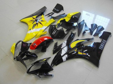 Custom 2006-2007 Rossi Yamaha YZF R6 Motorcycle Fairings Kit