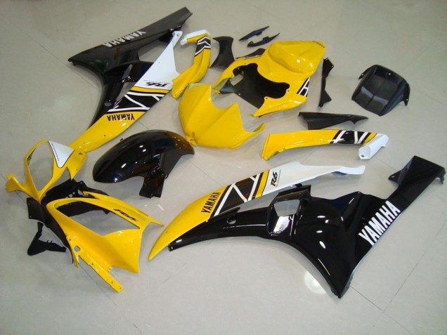 Custom 2006-2007 Yellow Yamaha YZF R6 Motorcycle Fairing Custom 2006-2007 Yellow Yamaha YZF R6 Motorcycle Fairing