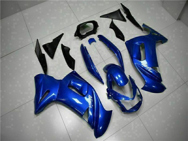 Custom 2006-2008 Blue Kawasaki EX650 Motorcycle Fairings Custom 2006-2008 Blue Kawasaki EX650 Motorcycle Fairings
