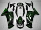 Custom 2006-2008 Green Flame Kawasaki EX650 Motorcycle Fairing Kits Custom 2006-2008 Green Flame Kawasaki EX650 Motorcycle Fairing Kits