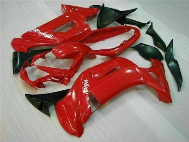 Custom 2006-2008 Glossy Red Kawasaki EX650 Motorbike Fairing Custom 2006-2008 Glossy Red Kawasaki EX650 Motorbike Fairing