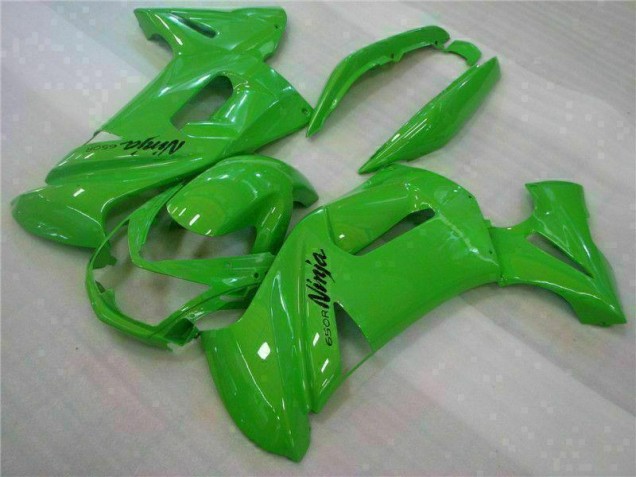Custom 2006-2008 Green Kawasaki EX650 Bike Fairing Custom 2006-2008 Green Kawasaki EX650 Bike Fairing