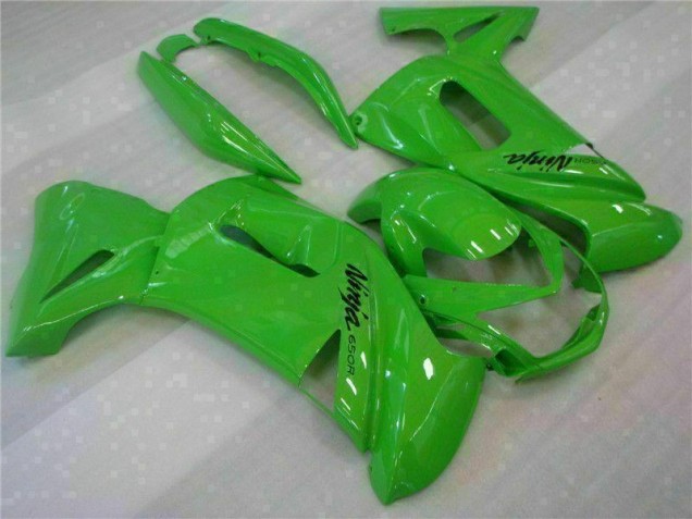 Custom 2006-2008 Green Kawasaki EX650 Bike Fairing Custom 2006-2008 Green Kawasaki EX650 Bike Fairing