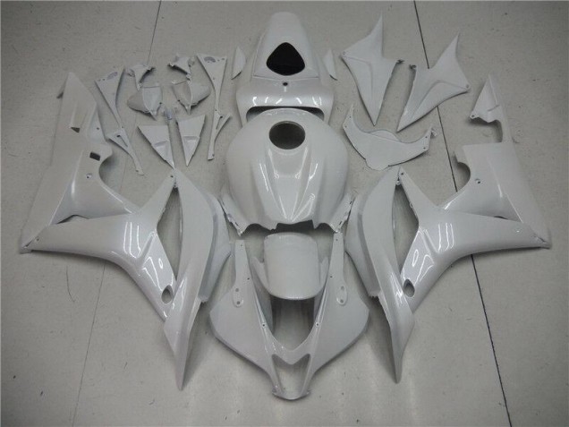 Custom 2007-2008 Pearl White Honda CBR600RR Motorbike Fairing Custom 2007-2008 Pearl White Honda CBR600RR Motorbike Fairing