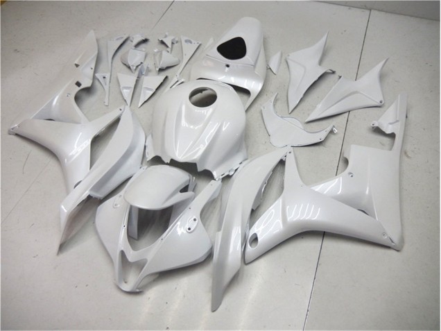 Custom 2007-2008 Pearl White Honda CBR600RR Motorbike Fairing Custom 2007-2008 Pearl White Honda CBR600RR Motorbike Fairing