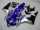 Custom 2007-2008 Blue Silver Black Honda CBR600RR Replacement Motorcycle Fairings Custom 2007-2008 Blue Silver Black Honda CBR600RR Replacement Motorcycle Fairings