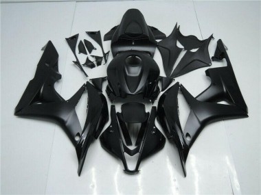 Aftermarket 2007-2008 Honda CBR600RR Motorcycle Fairings MF0225 - Black