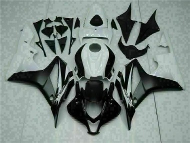 Custom 2007-2008 Black Honda CBR600RR Motorcylce Fairings