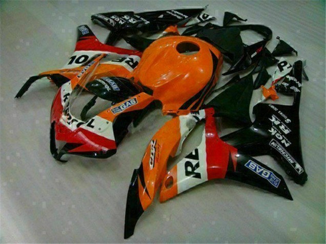 Custom 2007-2008 Orange Black Repsol Honda CBR600RR Motorcycle Replacement Fairings Custom 2007-2008 Orange Black Repsol Honda CBR600RR Motorcycle Replacement Fairings