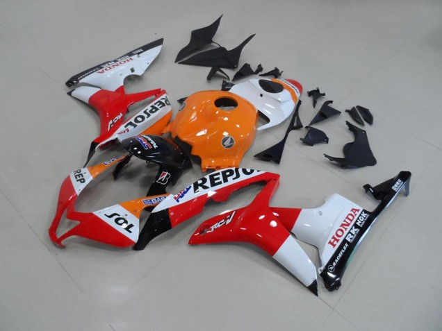 Custom 2007-2008 Repsol Honda CBR600RR Motorcycle Fairings Custom 2007-2008 Repsol Honda CBR600RR Motorcycle Fairings