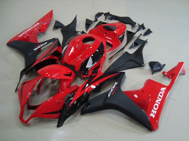 Custom 2007-2008 Red OEM Style Honda CBR600RR Motorcycle Fairings Kit Custom 2007-2008 Red OEM Style Honda CBR600RR Motorcycle Fairings Kit