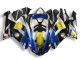 Custom 2007-2008 Blue Shark Kawasaki ZX6R Replacement Motorcycle Fairings Custom 2007-2008 Blue Shark Kawasaki ZX6R Replacement Motorcycle Fairings