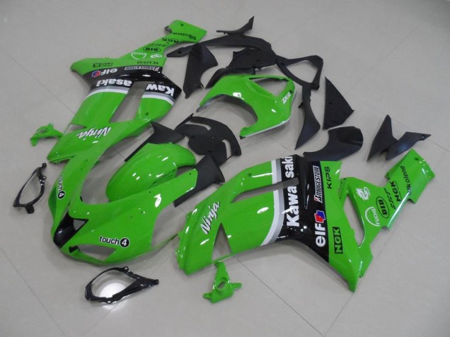 Custom 2007-2008 Green Arrow Kawasaki ZX6R Motorbike Fairing Kits Custom 2007-2008 Green Arrow Kawasaki ZX6R Motorbike Fairing Kits