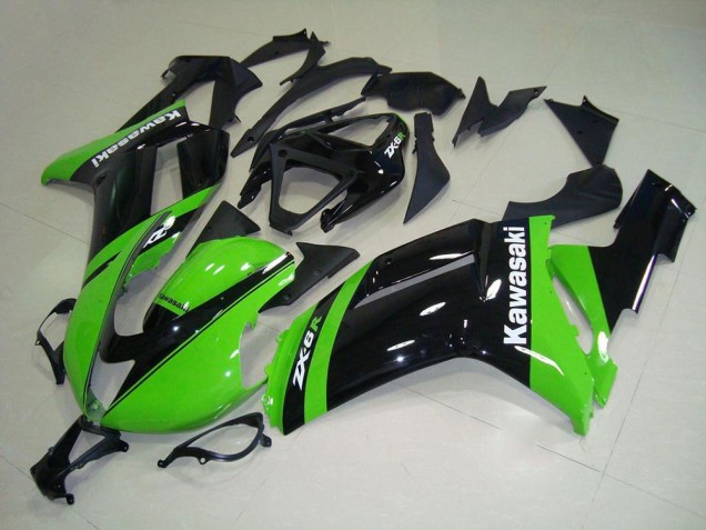 Custom 2007-2008 Monster Race Front Kawasaki ZX6R Bike Fairings Custom 2007-2008 Monster Race Front Kawasaki ZX6R Bike Fairings