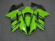Custom 2007-2008 Green Black Kawasaki ZX6R Motorcycle Fairings Kit Custom 2007-2008 Green Black Kawasaki ZX6R Motorcycle Fairings Kit