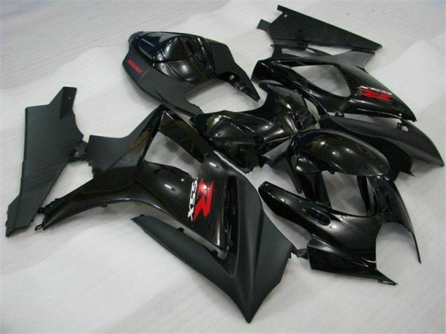 Custom 2007-2008 Black Suzuki GSXR 1000 K7 Motorcycle Fairing Kits Custom 2007-2008 Black Suzuki GSXR 1000 K7 Motorcycle Fairing Kits